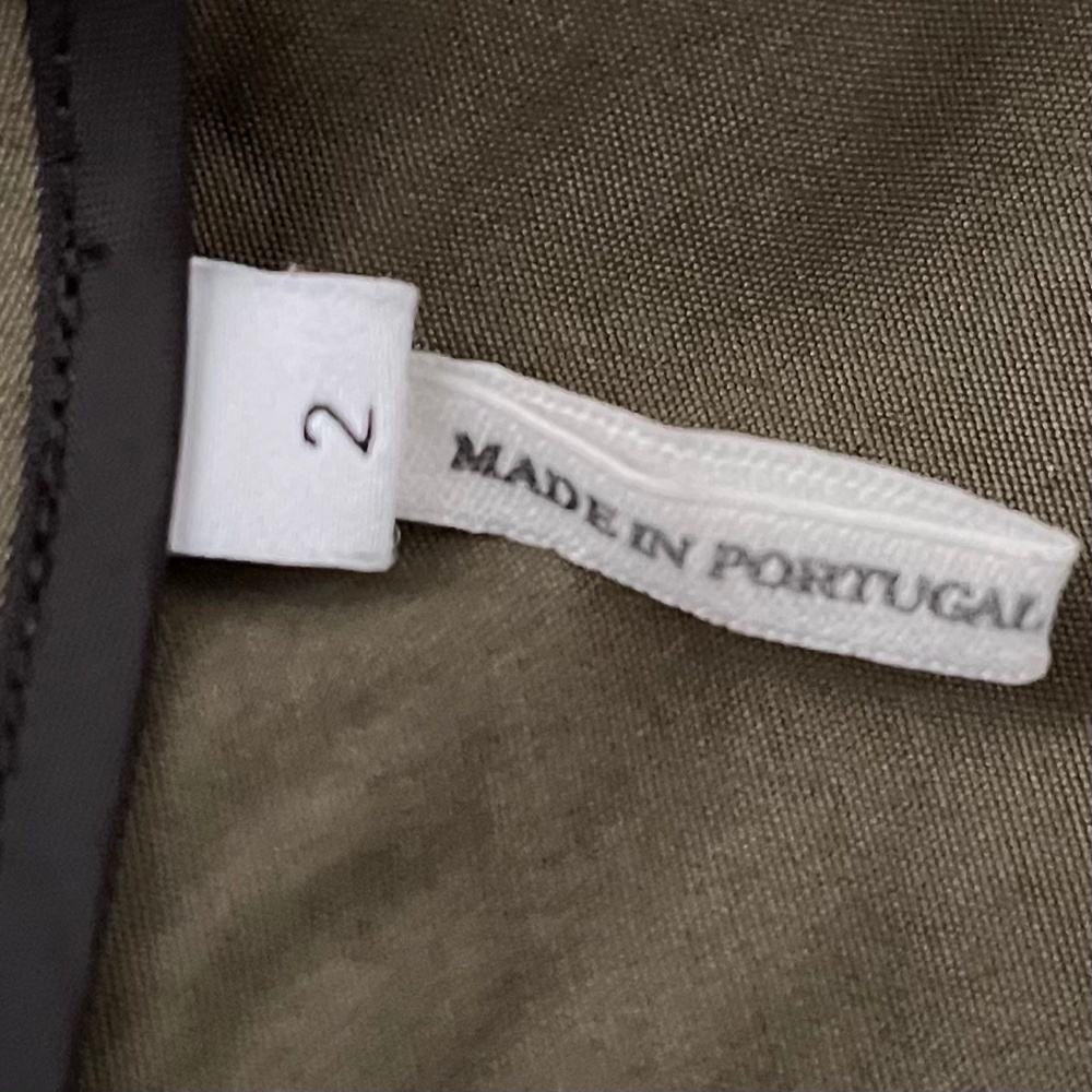Sandro Paris Olive Green Women's Military Utility Jacket. Size 2 - Picture 11 of 13